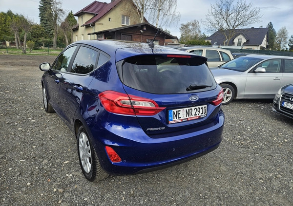 Ford Fiesta cena 38999 przebieg: 69000, rok produkcji 2017 z Opole małe 172